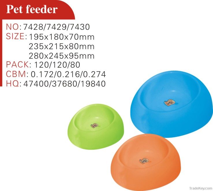 Plastic Pet Feeder