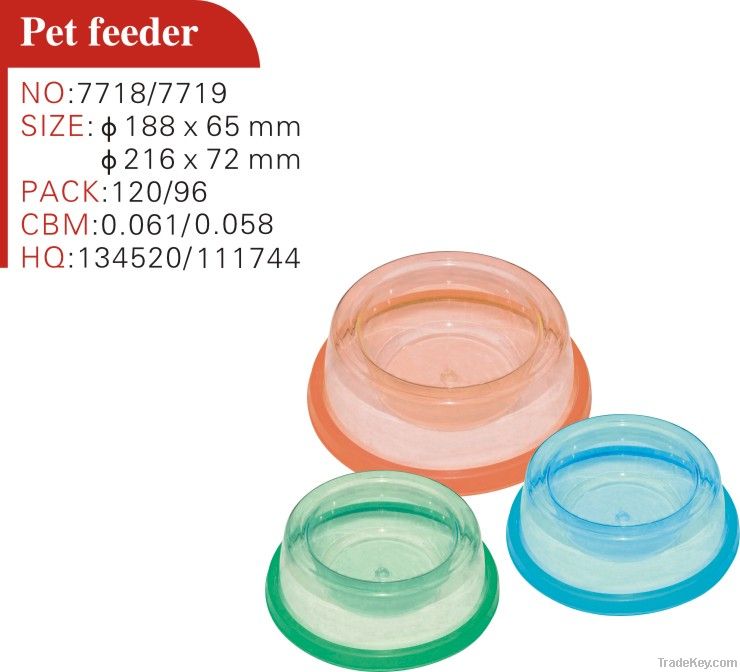 Plastic Pet Feeder