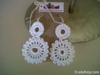 Crochet Earrings/Necklace