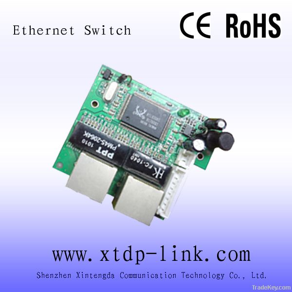 RTL8306S 3port 10/100M Ethernet Switch Module