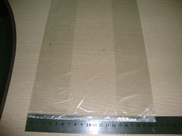 hdpe transparent flat bag printing