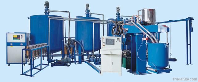 Semi-Auto Batch Foaming Machine