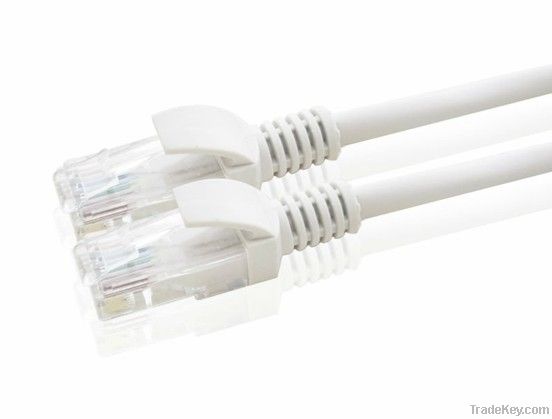 2.	White cat5 RJ45 network cable with factory price
