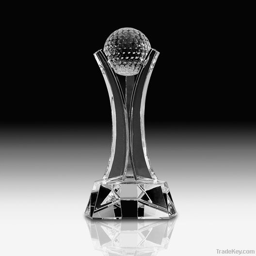 crystal trophy