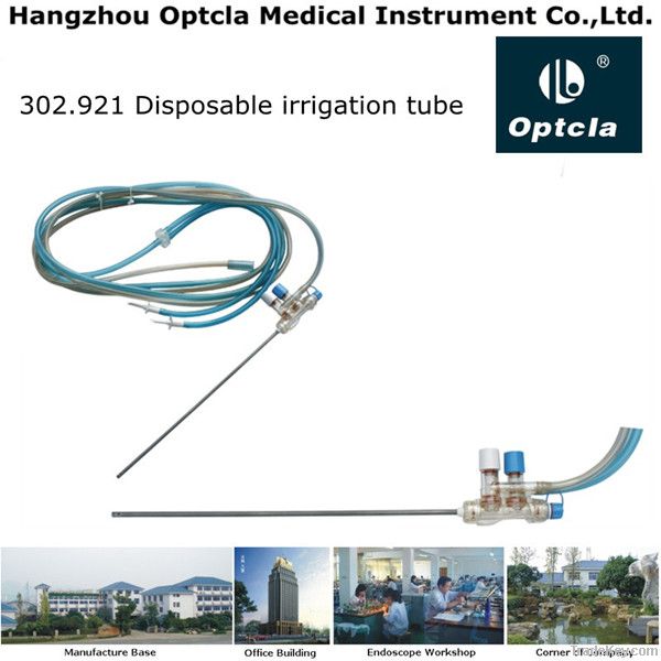 Disposable irrigation tube