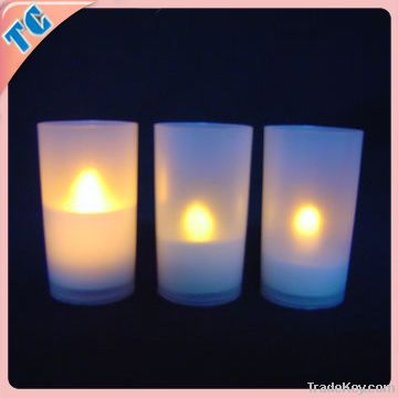 led flashing candles 0.5 dollars red/green/blue/yellow color