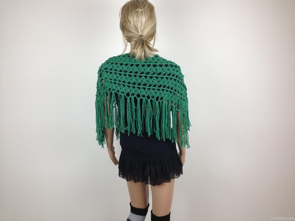 Fashion crochet shawl