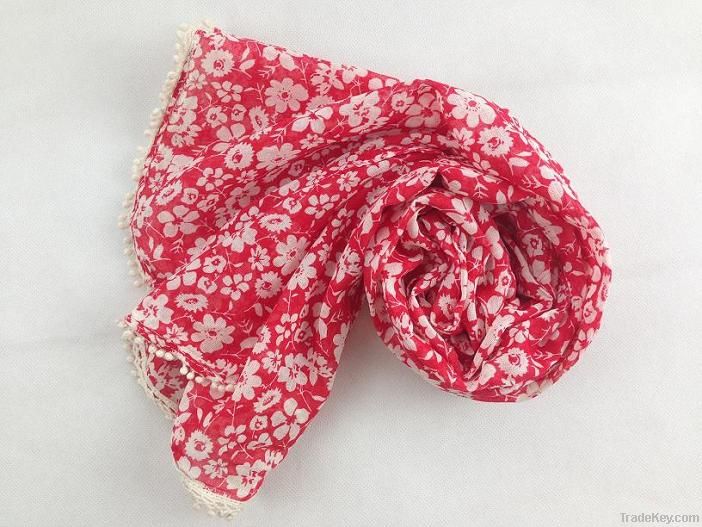 Fashion Flower Scarf