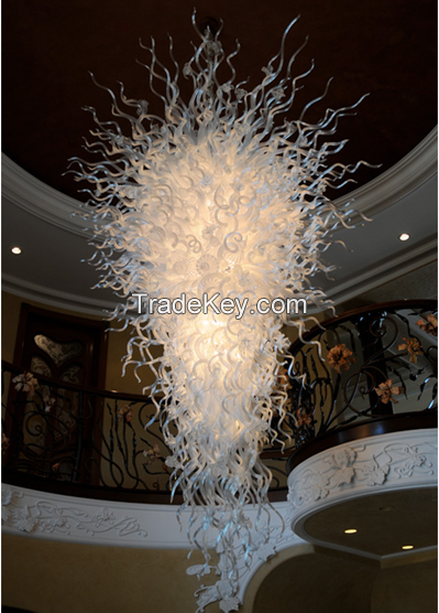 Modern decorative Hand blown art Murano glass chandelier