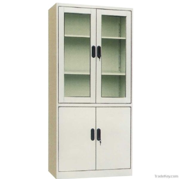 Steel Filing Glass Cabinet