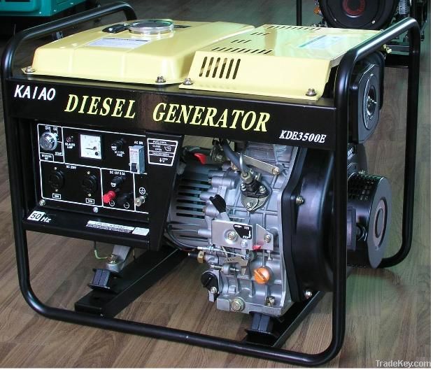 KDE3500E 2.8/3kw Key Starter Small Diesel Genset