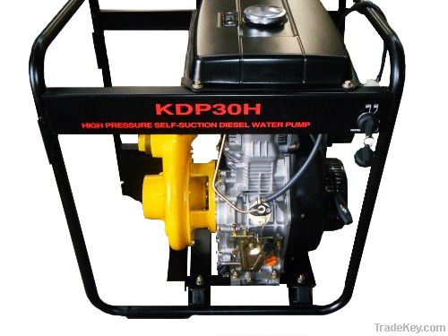 KDP30H 3 Inch High Pressure Iron Casting Diesel Water Pump