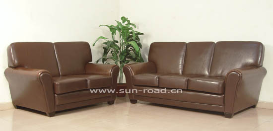 Leather Modern Sofa(SR385)