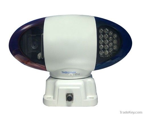 CCTV Security Vehicle-Mounted High Speed Dome PTZ Camera