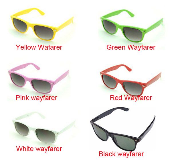 2013 Fahionable Wayfarer Brand Name Sunglasses Factory Directly