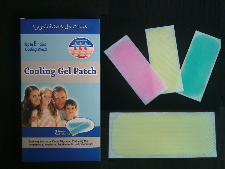 Baby cooling gel patch with CE/ISO, fever reduce