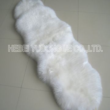 100% Australia sheepskin double pelts rug