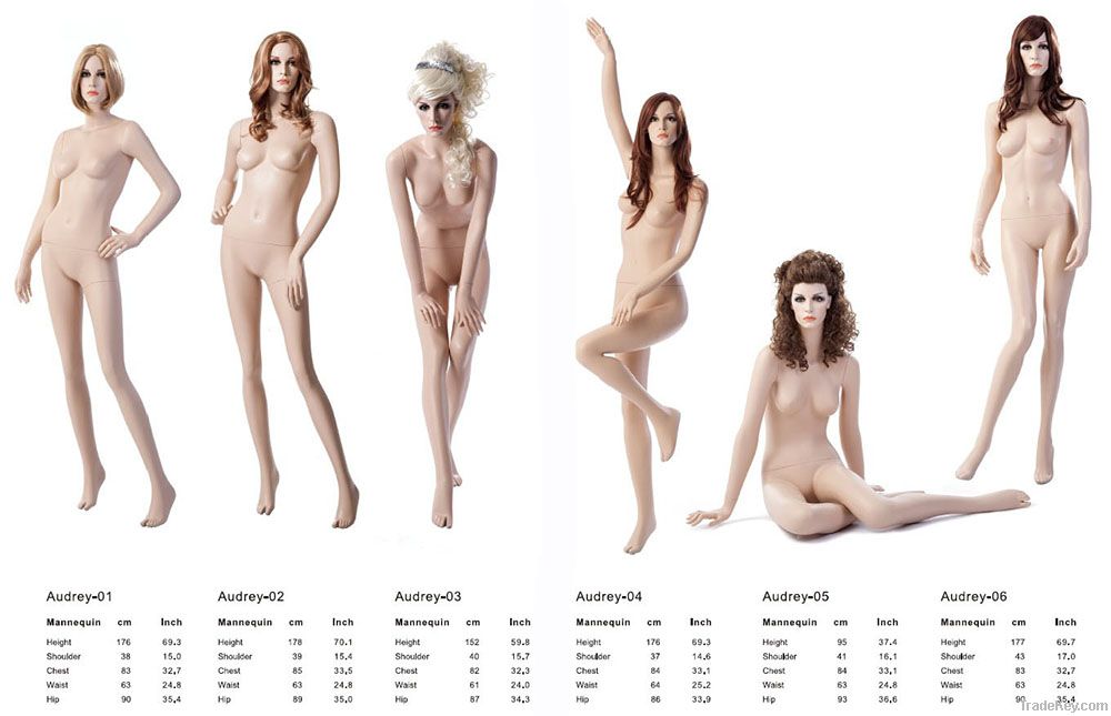 2013 new mannequin female Audrey series