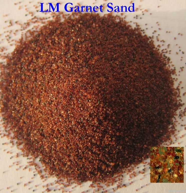 Garnet sand