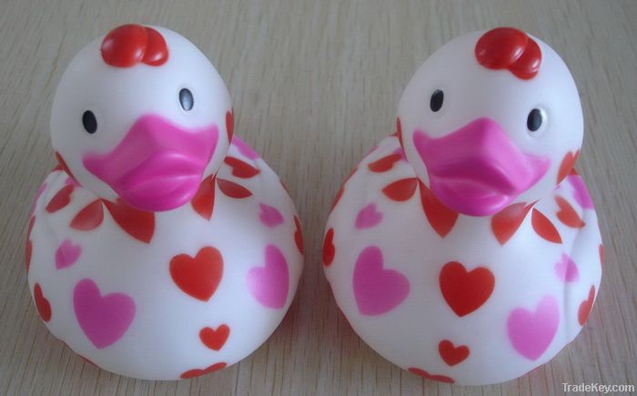 promotional toy rubber bath duck swimming bath duck rubber bath toy