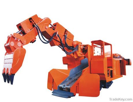 Long life CSC-120 crawler mucking loader , tunnelling machine