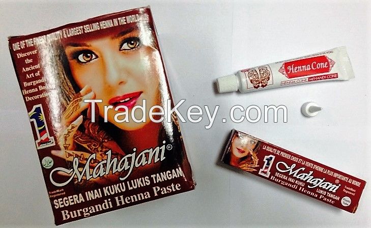 Mahajani Henna Kone Paste 32gram (RED)