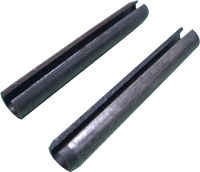 Spring-type straight pin