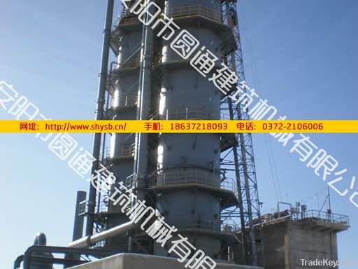 Efficient and environmental production line of lime kiln