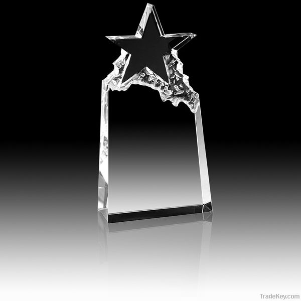 New Design Blank Star K9 Crystal Award