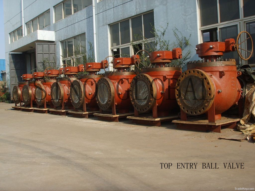 Top Entry Ball Valve  Port  Size:2"~48"