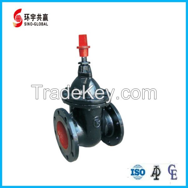 Underground non-rising stem gate valve