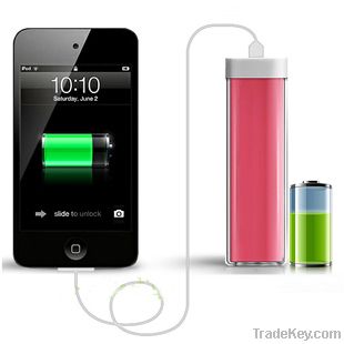 2200mAh Power Bank for iPhone/iPad, Portable Power Pack