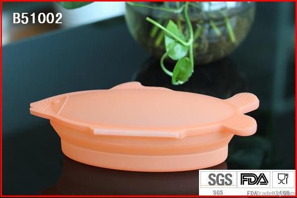 food safety grade folding silicone bowl
