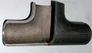 double metal composite pipe