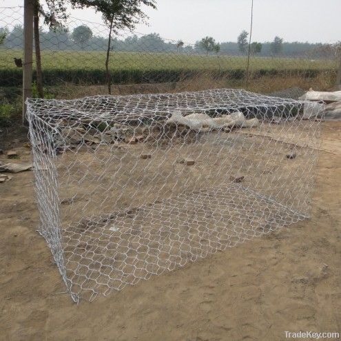 Galfan wire for gabion box