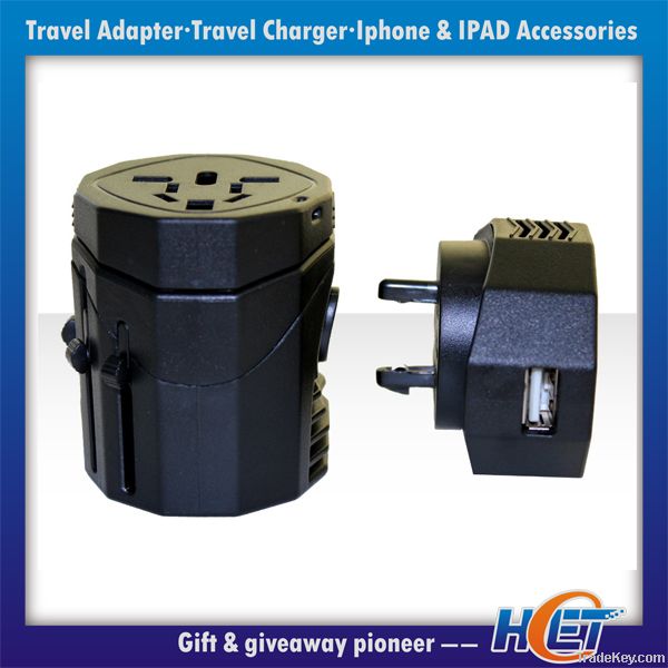 Universal Travel Adapter With Usb