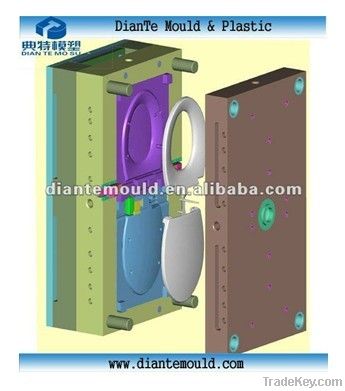 plastic toilet seat injection mold