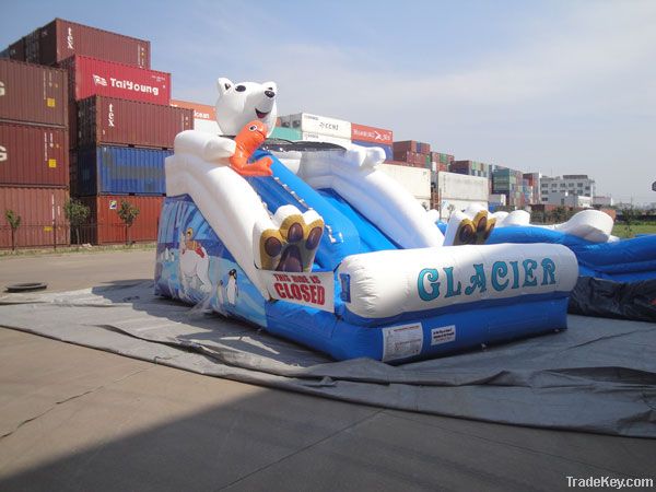 Inflatable Glacier Slide