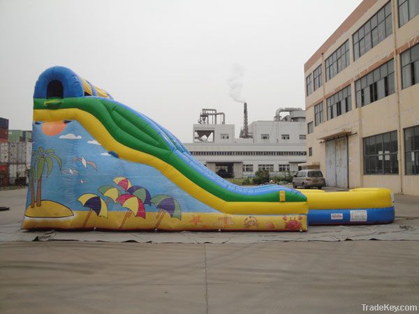 17' Tropical Island Slide (Water Slides)