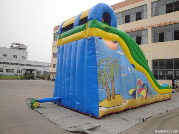 17' Tropical Island Slide (Water Slides)