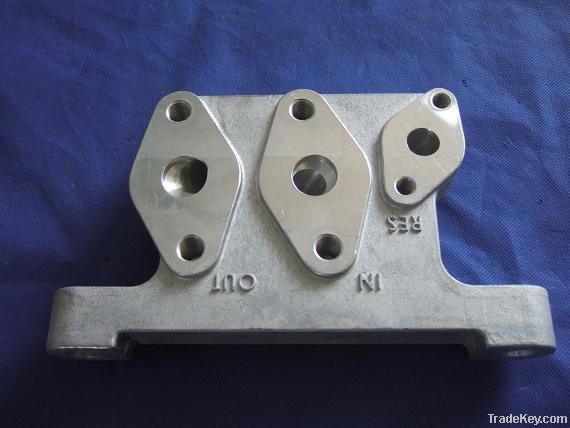 aluminum alloy die casting train parts