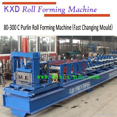 New type 828 glazed tile roll forming machine
