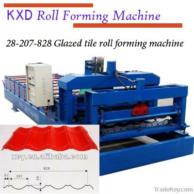 late-model glazed tile machine for color material