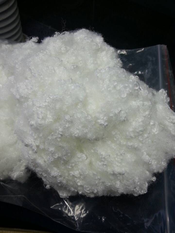 Polyester Fiberfill 7 Denier 15 Denier - Hollow Slick Conjugate Fiber Fill  - POLYESTER STAPLE FIBER HOLLOW CONJUGATED FIBER