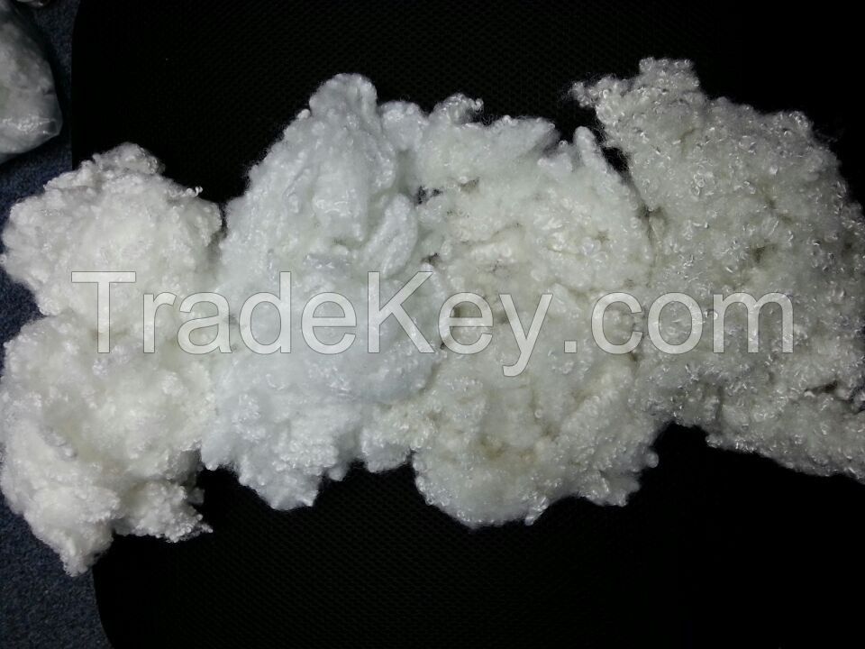 sofa padding material -hollow conjugated siliconized polyester fiber