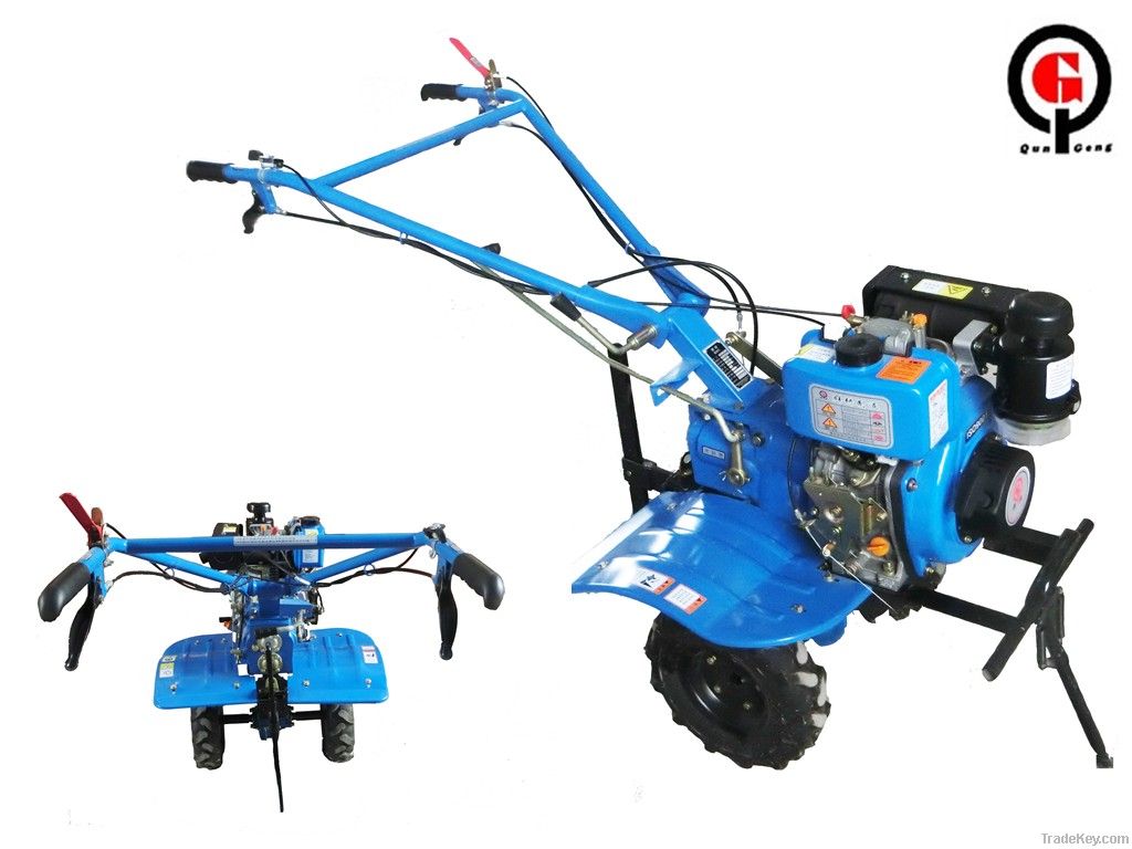 Mini tiller, diesel tiller for farming and gardening