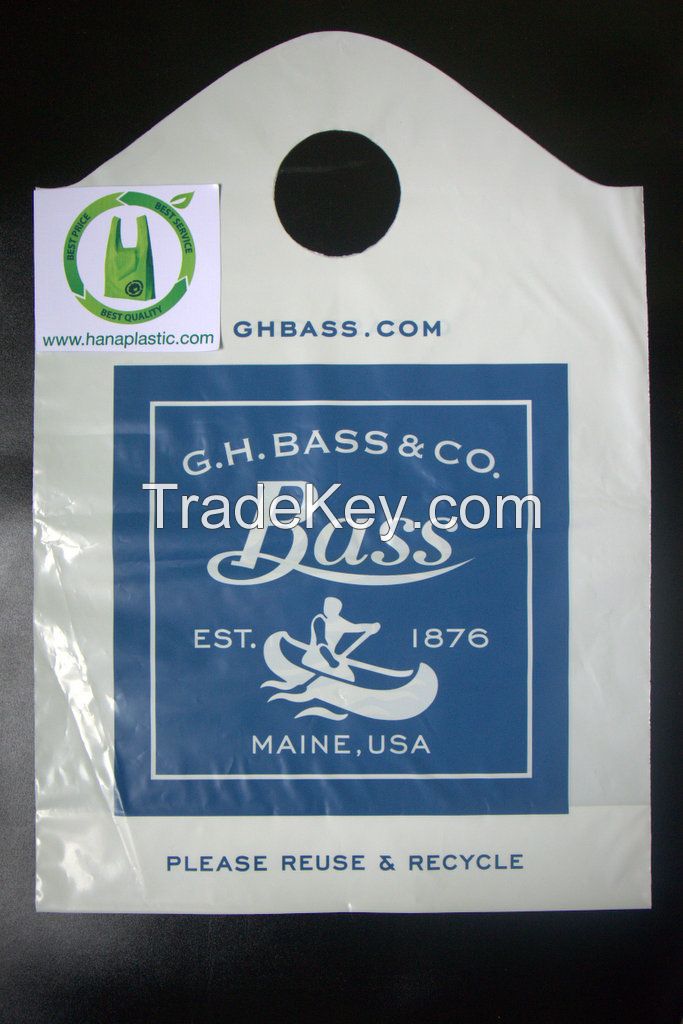 Wave top plastic bag