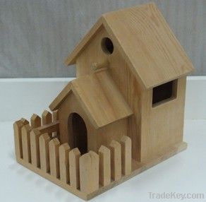 Wooden birds house