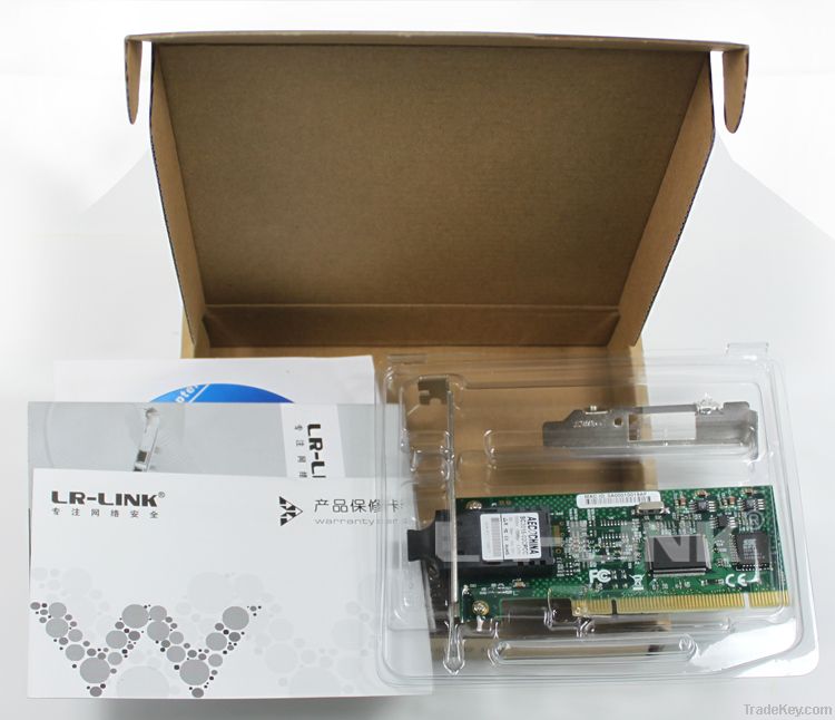 VIA VT6105m 100Mbps SC Port Ethernet fiber optical network card NIC