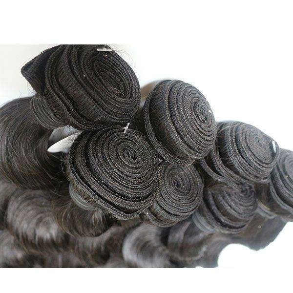Grade AAAAAA top quality no shedding tangle free virgin brazilian human hair weaving